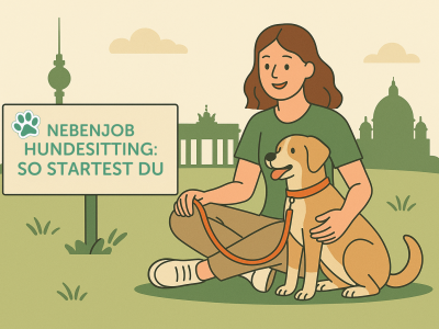 Hundesitter werden Illustration